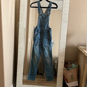 Madewell skinny overalls